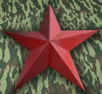 Красная звезда нержавеющая сталь эмаль в Орехово-Зуево (518419)