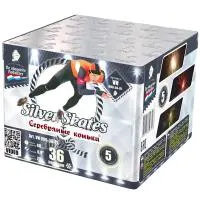 Салют Серебряные коньки. Купить Салют Серебряные коньки VH080-36-01 — магазин продажа салютов недорого —  Орехово-Зуево, производитель Русский фейерверк - Русская пиротехника, доставка по России  +7 963 711 89 03 — Орехово-Зуево | orekhovo-zuevo.piroclub.ru