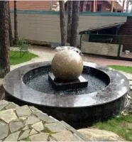 Сфера гранит фонтан 3D шар (518901) ∅ 750 мм. Орехово-Зуево