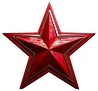 Красная звезда горячая эмаль нержавеющая сталь в Орехово-Зуево (518428)