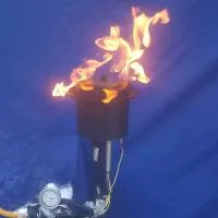 Газовая горелка апс (газ-контроль) (1624) монтаж - автомат вечный огонь ø 154 мм. ветроустойчивая  в Орехово-Зуево