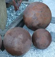 Шары кортен уличный декор (518951) ∅ 600 500 300 мм. Орехово-Зуево