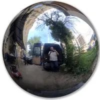 Шар ø 1000 мм. полый полированный (517577) монтаж - сфера арт-объект пустотелая  в Орехово-Зуево