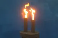 Мемориальная свеча (197176) монтаж вечный огонь универсальная  в Орехово-Зуево
