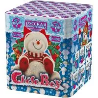 Батарея салютов СнегоBoy РС6913 купить от производителя Русская Пиротехника — Орехово-Зуево