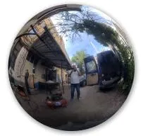 Шар ø 900 мм. полый полированный (517591) поставка - сфера арт-объект пустотелая  в Орехово-Зуево