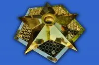 Звезда декоративная решётка (197273) монтаж комплект горелка ГВД 379 10 89 00 ПС вечный огонь ø 1100 мм. авторская  в Орехово-Зуево