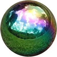 Шар зеркальная нержавейка (198285) монтаж - сфера арт-объект ø 1000 мм. пустотелая  в Орехово-Зуево