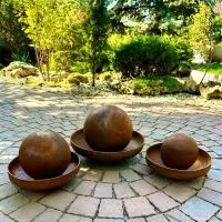 Фонтан 3D шар КОРТЕН (518896) ∅ 500 ∅ 650 ∅ 750 Орехово-Зуево