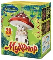 Батарея салютов Мухомор. Купить Батарея салютов Мухомор Р7232 — магазин продажа салютов недорого —  Орехово-Зуево, производитель Русский фейерверк - Русская пиротехника, доставка по России  +7 963 711 89 03 — Орехово-Зуево | orekhovo-zuevo.piroclub.ru