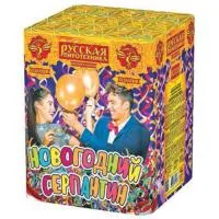 Салют Новогодний серпантин РС7128 купить от производителя Русская Пиротехника — Орехово-Зуево