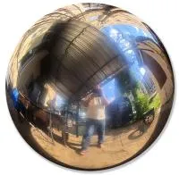 Шар ø 1050 мм. полый полированный (517593) производство - сфера арт-объект пустотелая  в Орехово-Зуево